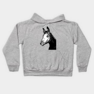 Zombie donkey Kids Hoodie